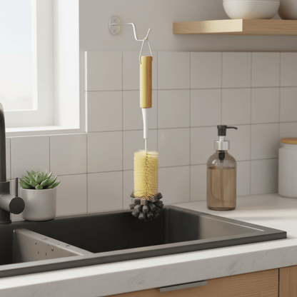 Premium Višenamjenska Četka za Čišćenje Flaša i Posuđa – Kućanstvo – Univerzalna – slika 3