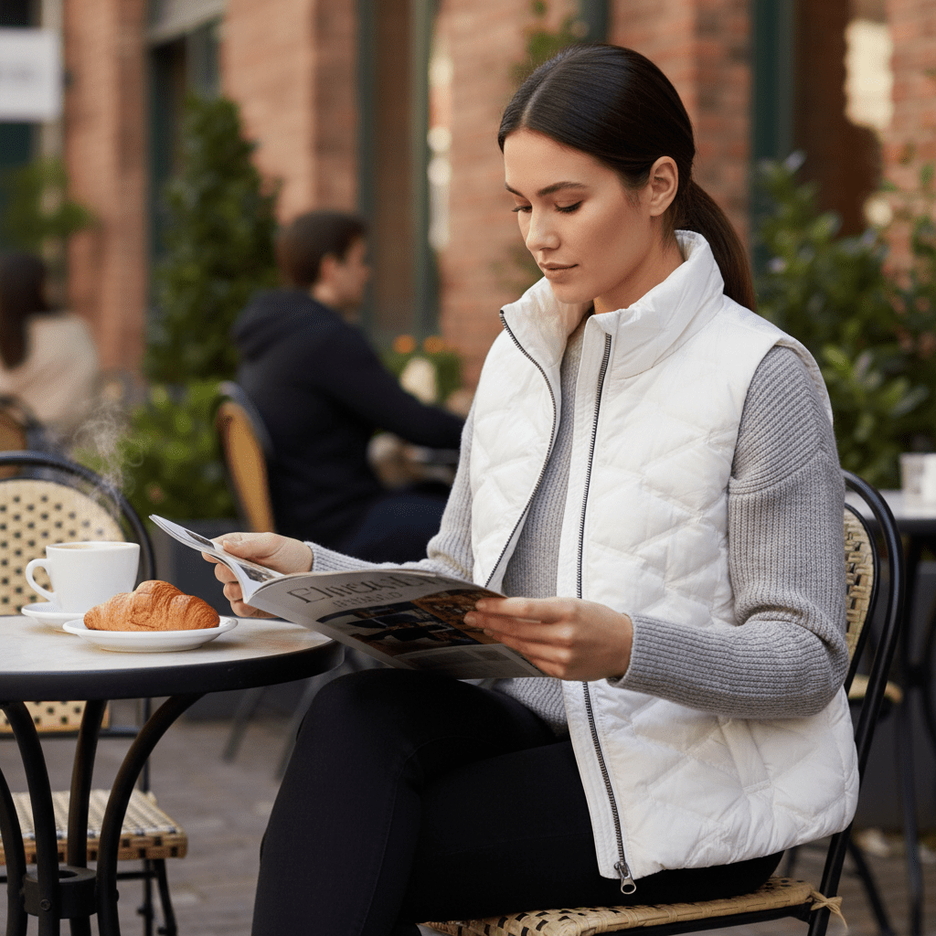 Premium Ženski Prsluk – – Roza – slika 12