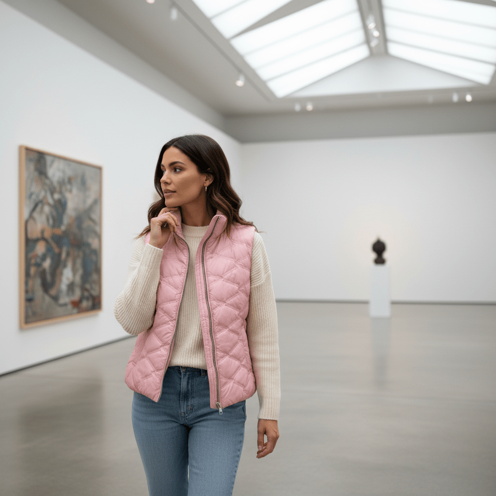 Premium Ženski Prsluk – – Bijela – slika 15