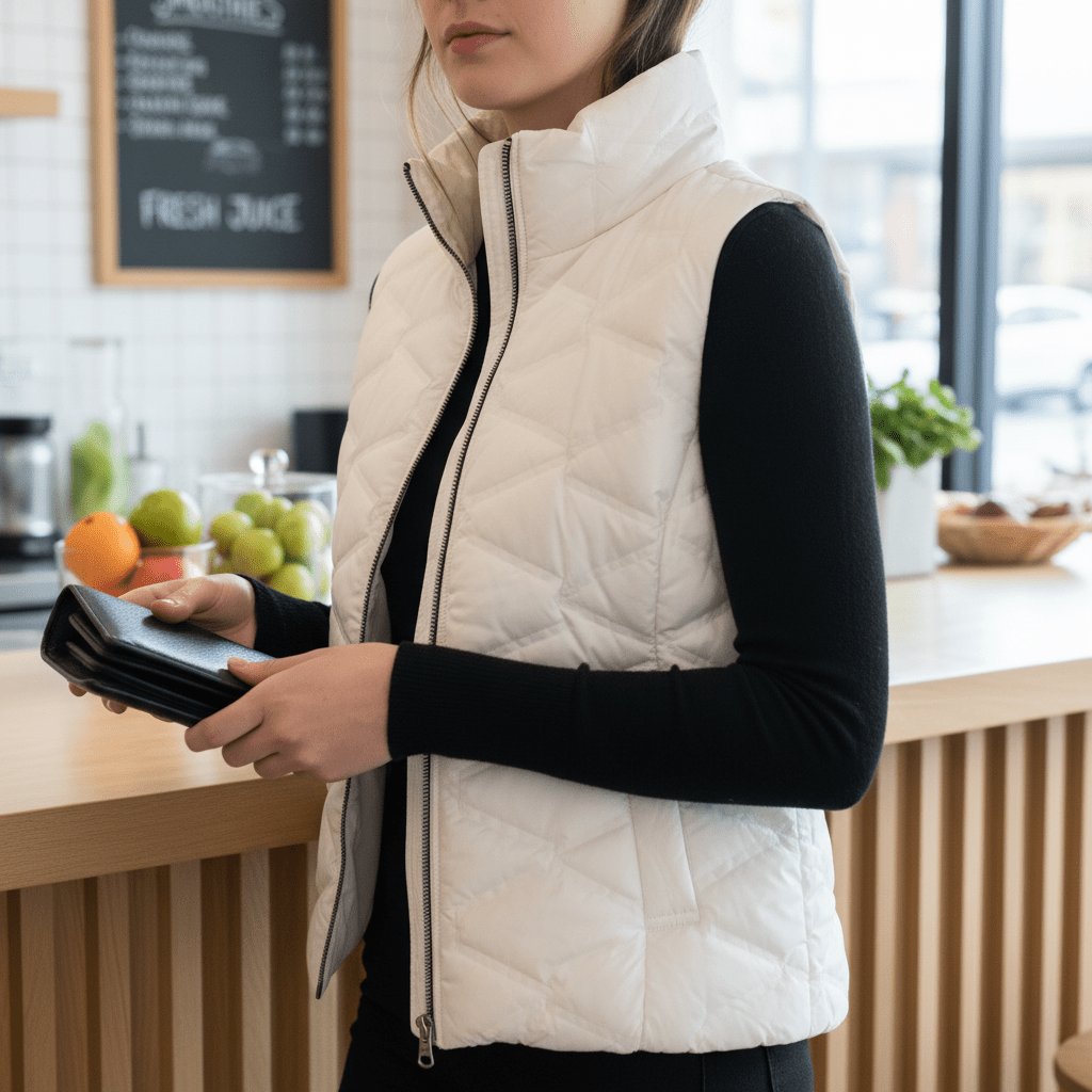 Premium Ženski Prsluk – – Roza – slika 11