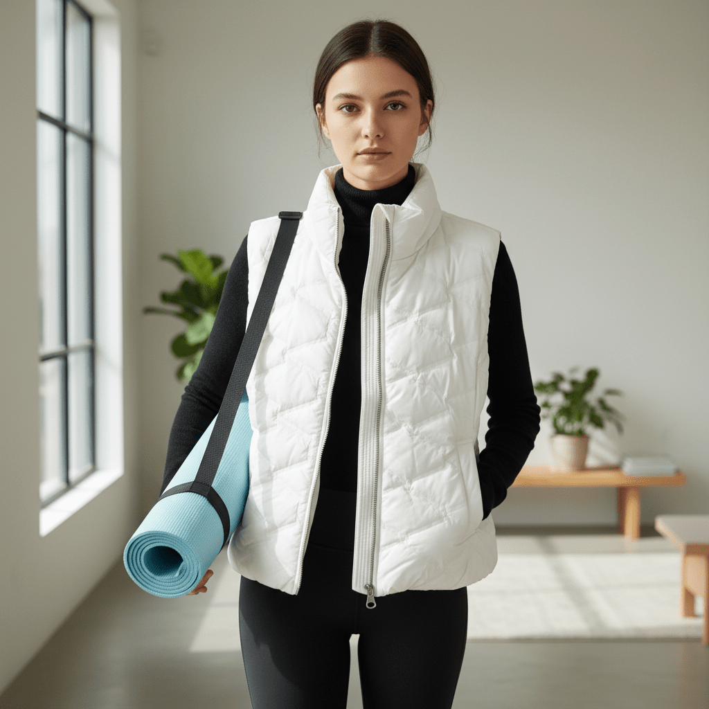 Premium Ženski Prsluk – – Bijela – slika 13