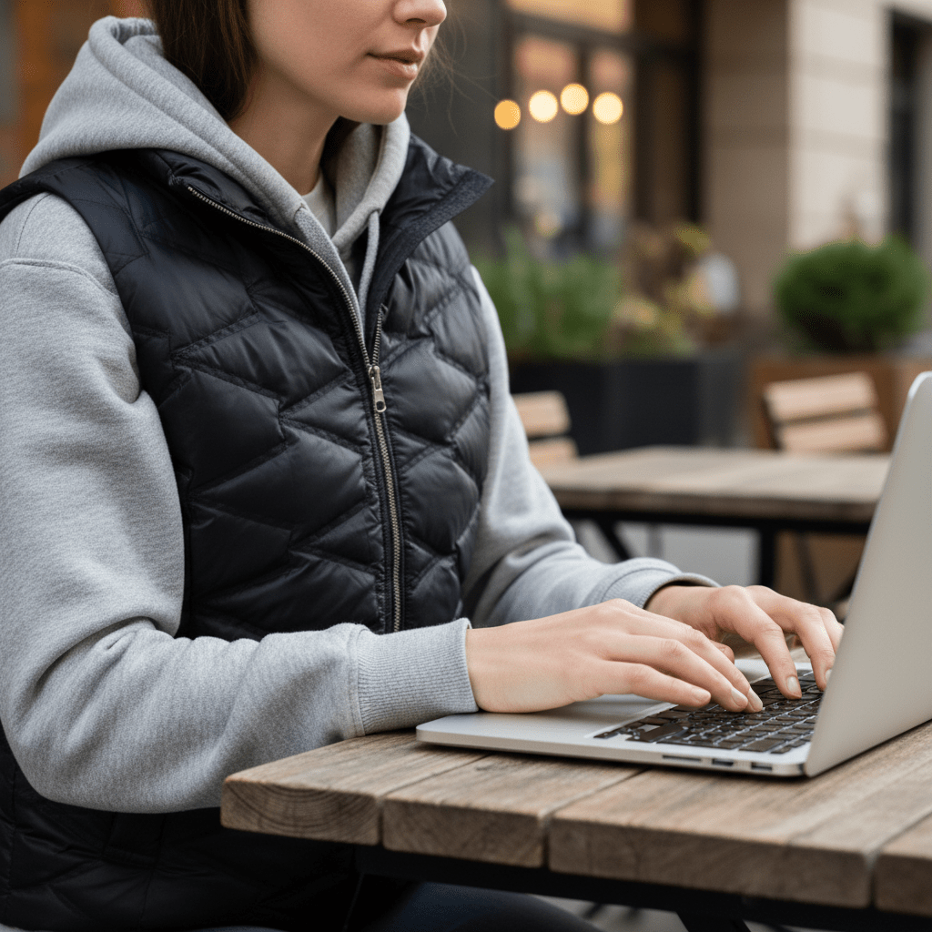 Premium Ženski Prsluk – – Žuta – slika 6