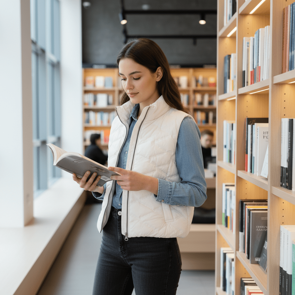 Premium Ženski Prsluk – – Žuta – slika 7