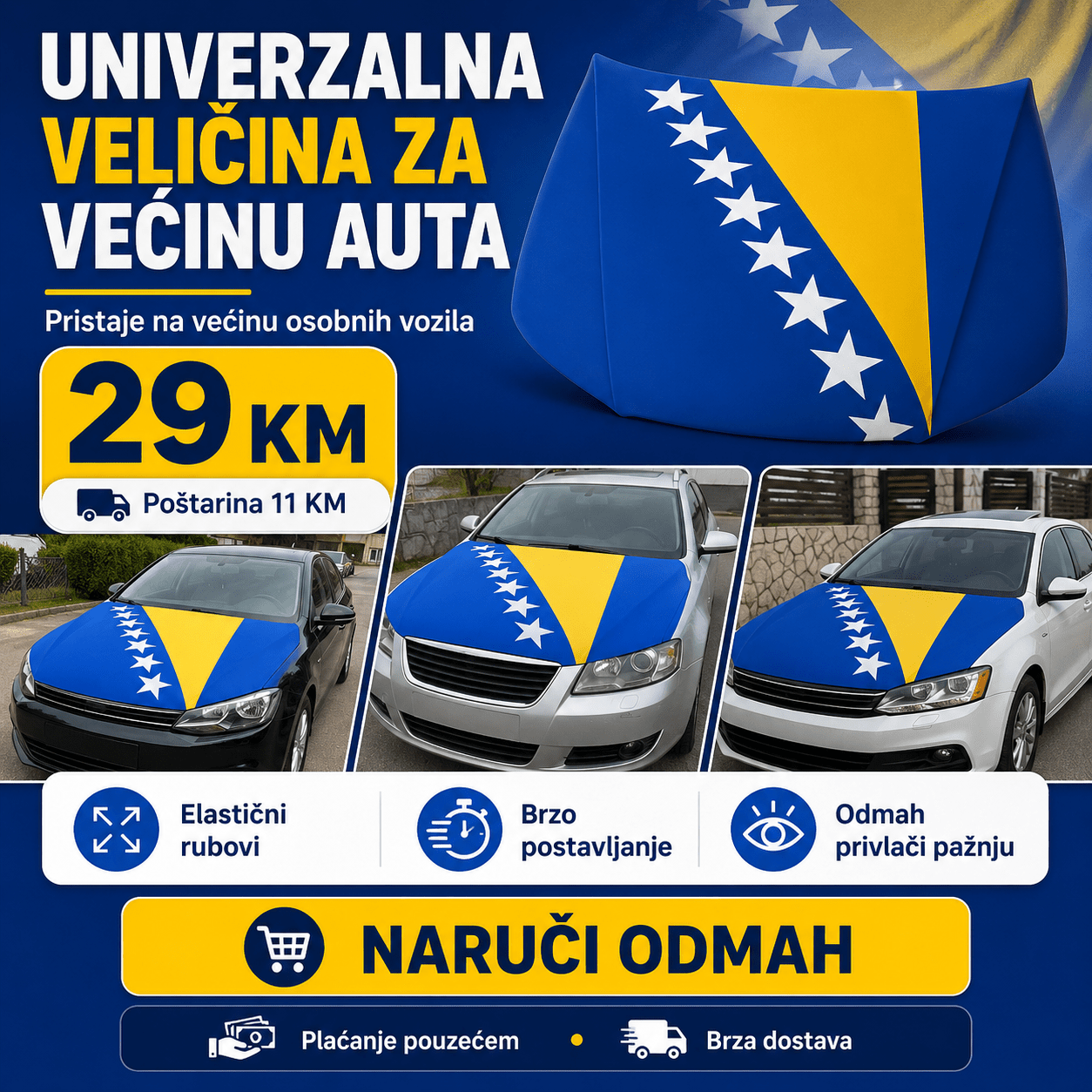 🇧🇦 Presvlaka za Haubu – – Model.2 – slika 13