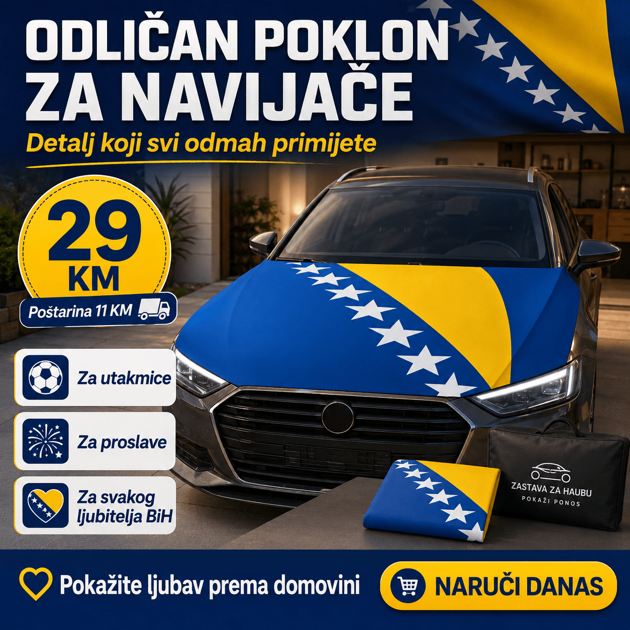 🇧🇦 Presvlaka za Haubu – – Model.2 – slika 11
