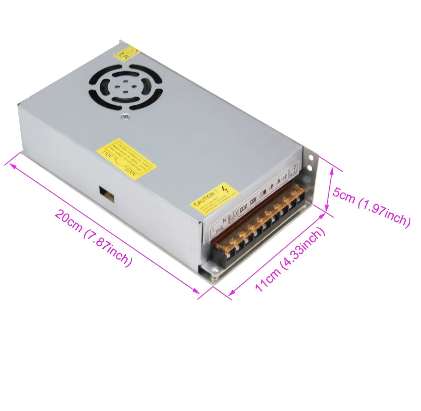 Pretvarač Napona 12V 20A 250W – – – slika 5