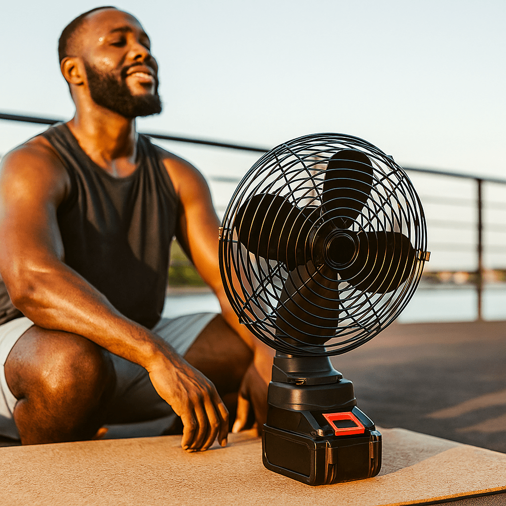 Prijenosni Bežični Ventilator - SAMO KLIKNI