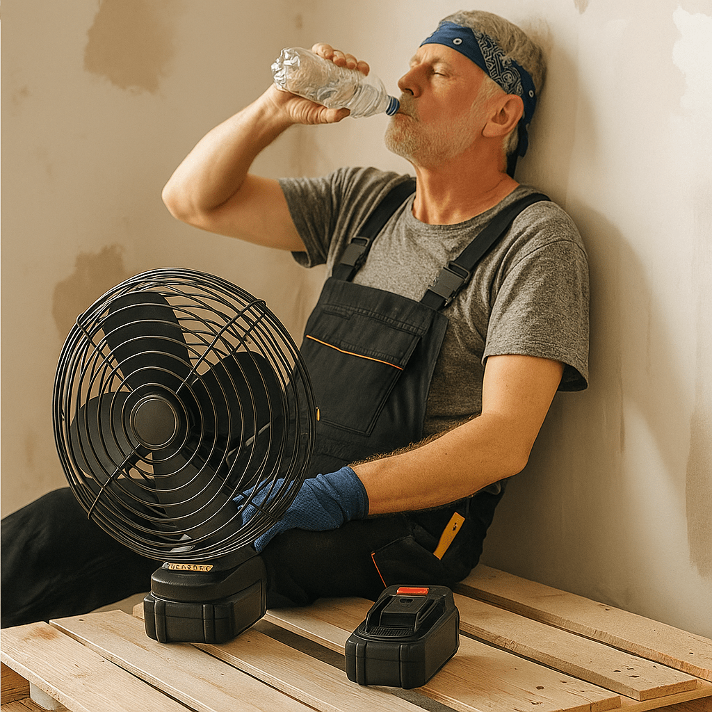 Prijenosni Bežični Ventilator - SAMO KLIKNI
