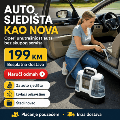 Prijenosni čistač tepiha i tapeciranog namještaja – Posteljina i Spavaća Soba – – slika 4