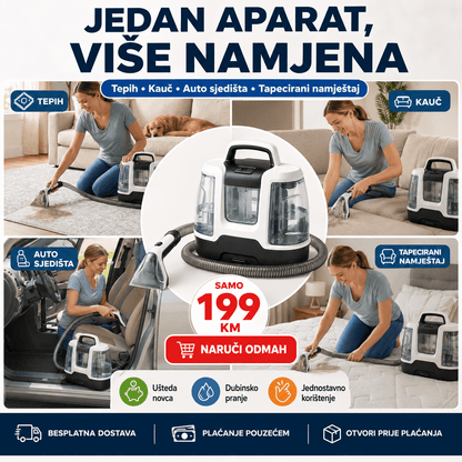 Prijenosni čistač tepiha i tapeciranog namještaja – Posteljina i Spavaća Soba – – slika 5