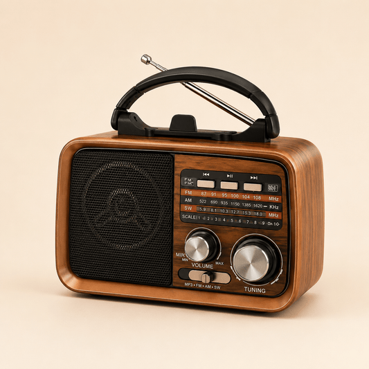 Prijenosni Retro Radio RX-BT031 s Bluetoothom – Radio uređaji – – slika 1