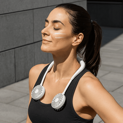 Prijenosni Sportski Ventilator oko vrata – – – slika 2