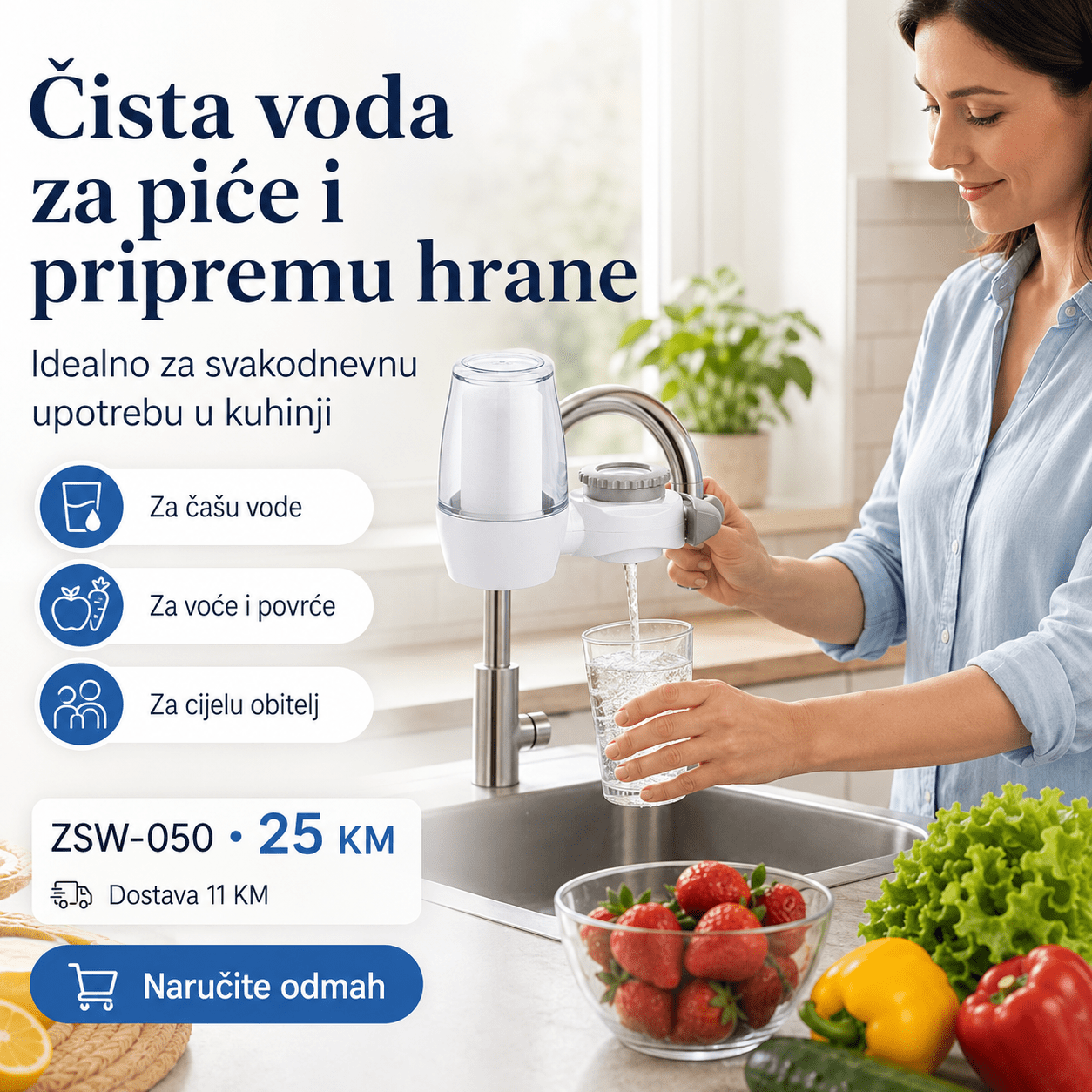 Pročišćivač Vode za Česmu – Kućanski Pribor i Čišćenje – – slika 7