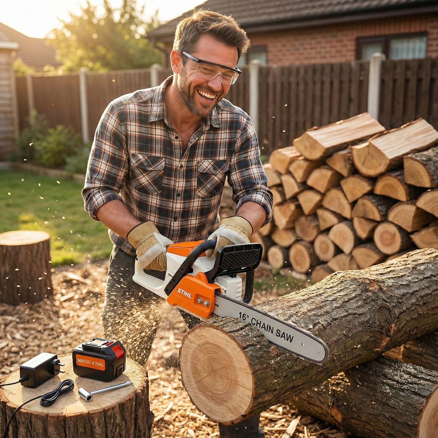 Profesionalna Aku Lančana Pila - SAMO KLIKNI