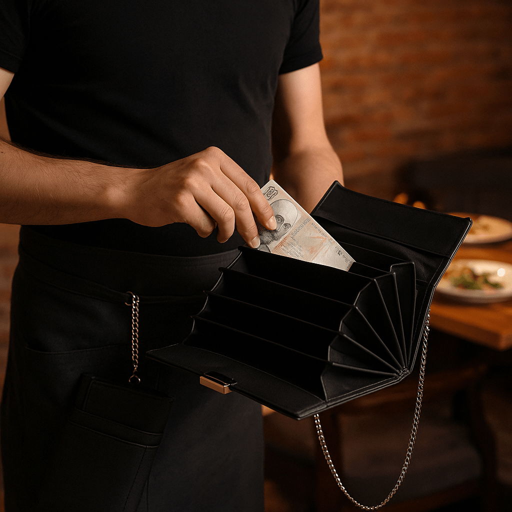 Profesionalni Konobarski Novčanik - SAMO KLIKNI