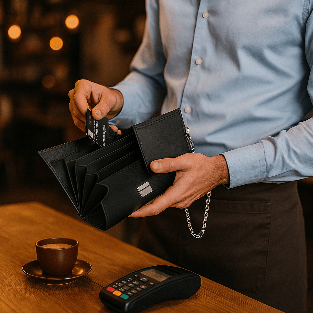 Profesionalni Konobarski Novčanik - SAMO KLIKNI