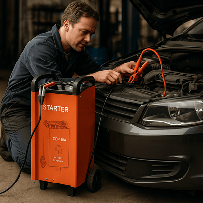Profesionalni Punjač Akumulatora i Starter Vozila 12V/24V – – – slika 3
