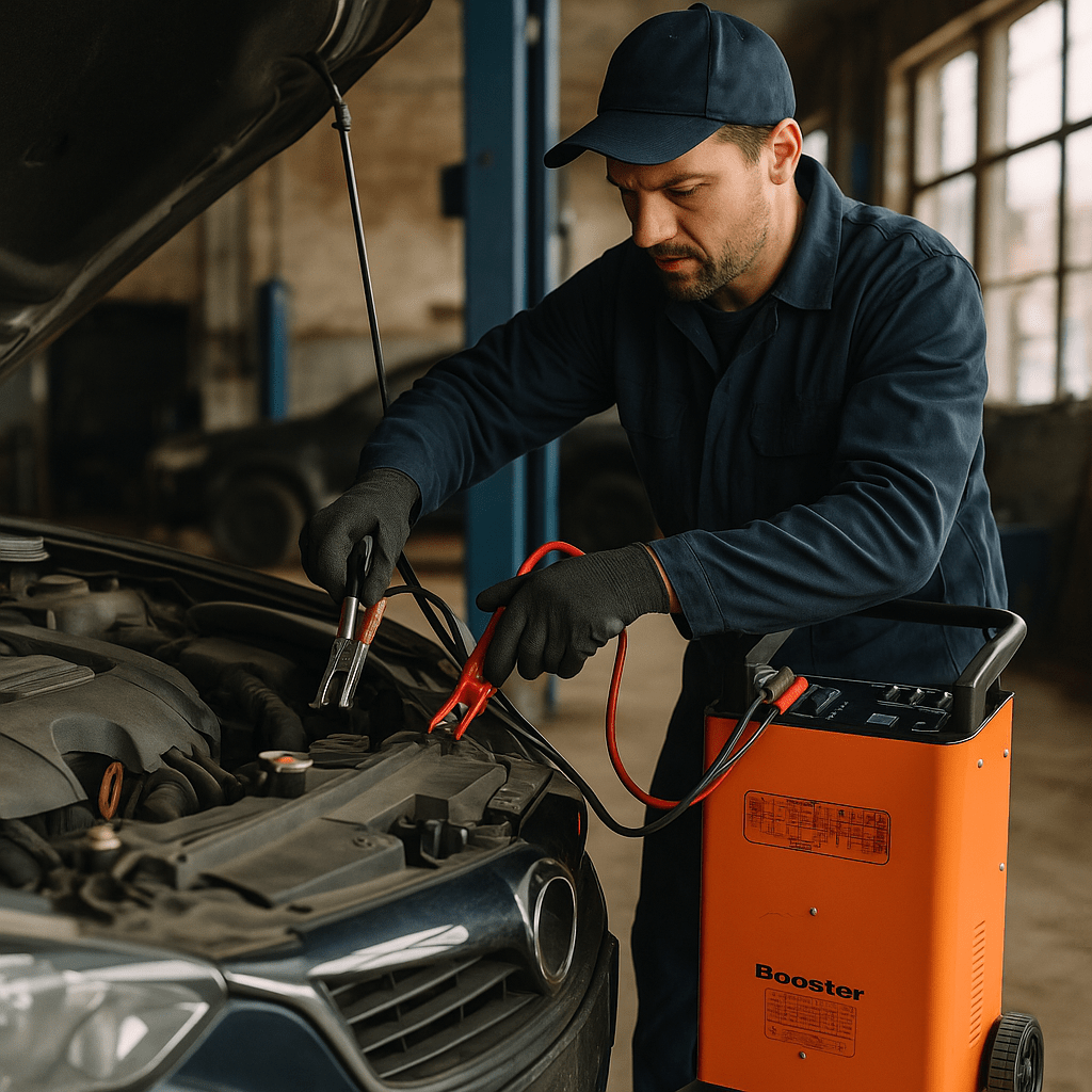 Profesionalni Punjač Akumulatora i Starter Vozila 12V/24V - SAMO KLIKNI