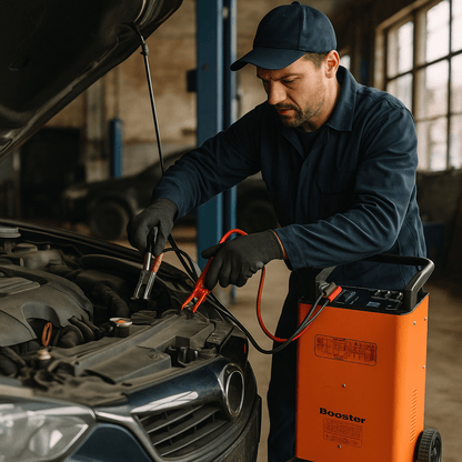 Profesionalni Punjač Akumulatora i Starter Vozila 12V/24V – – – slika 4
