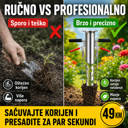 Profesionalni Sadilac za Presađivanje Biljaka – Uređenje Bašte i Dvorišta – – slika 4