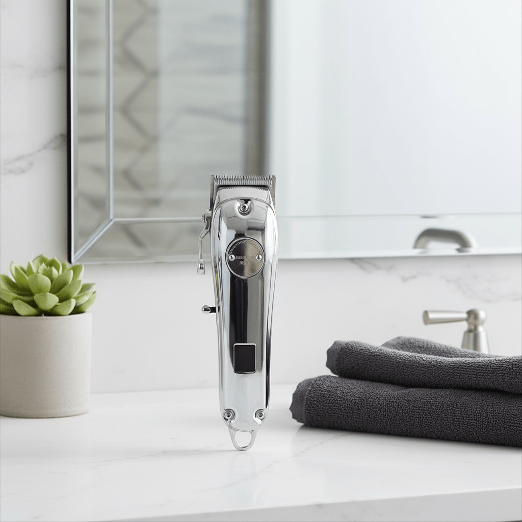 Profesionalni Šišač za Kosu HRC - 01 – Šišač za kosu – Srebrna – slika 4