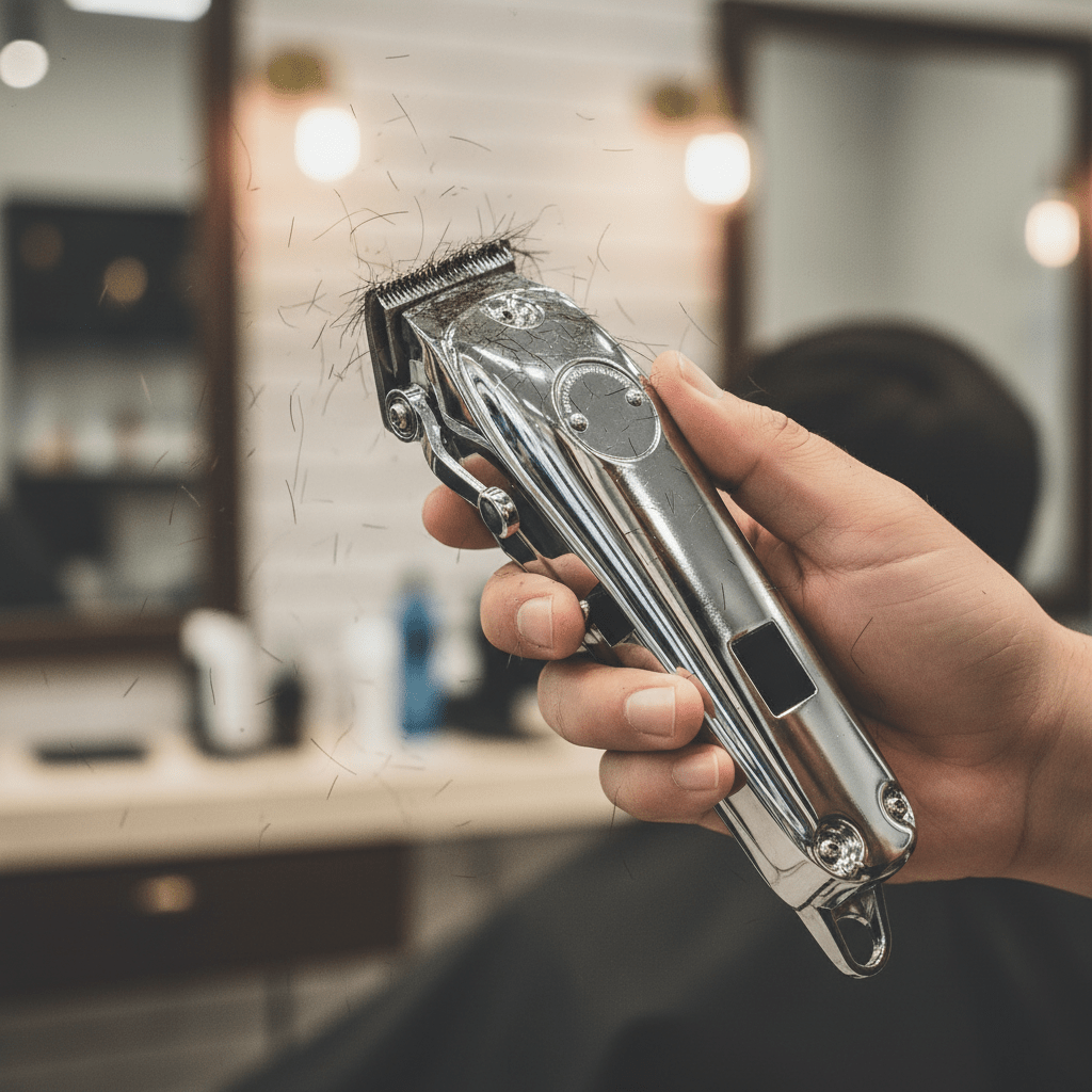 Profesionalni Šišač za Kosu HRC - 01 – Šišač za kosu – Srebrna – slika 6