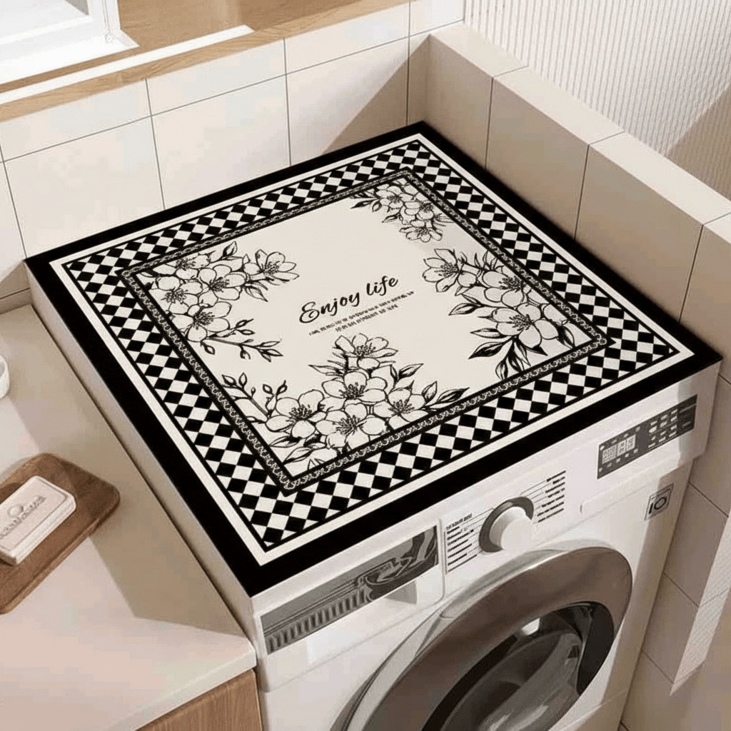 Prostirka za Veš Mašinu sa Uzorkom – Kućni tekstil – 60x60 cm – slika 3