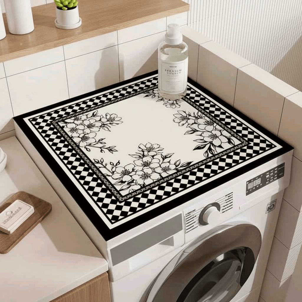 Prostirka za Veš Mašinu sa Uzorkom – Kućni tekstil – 60x60 cm – slika 1