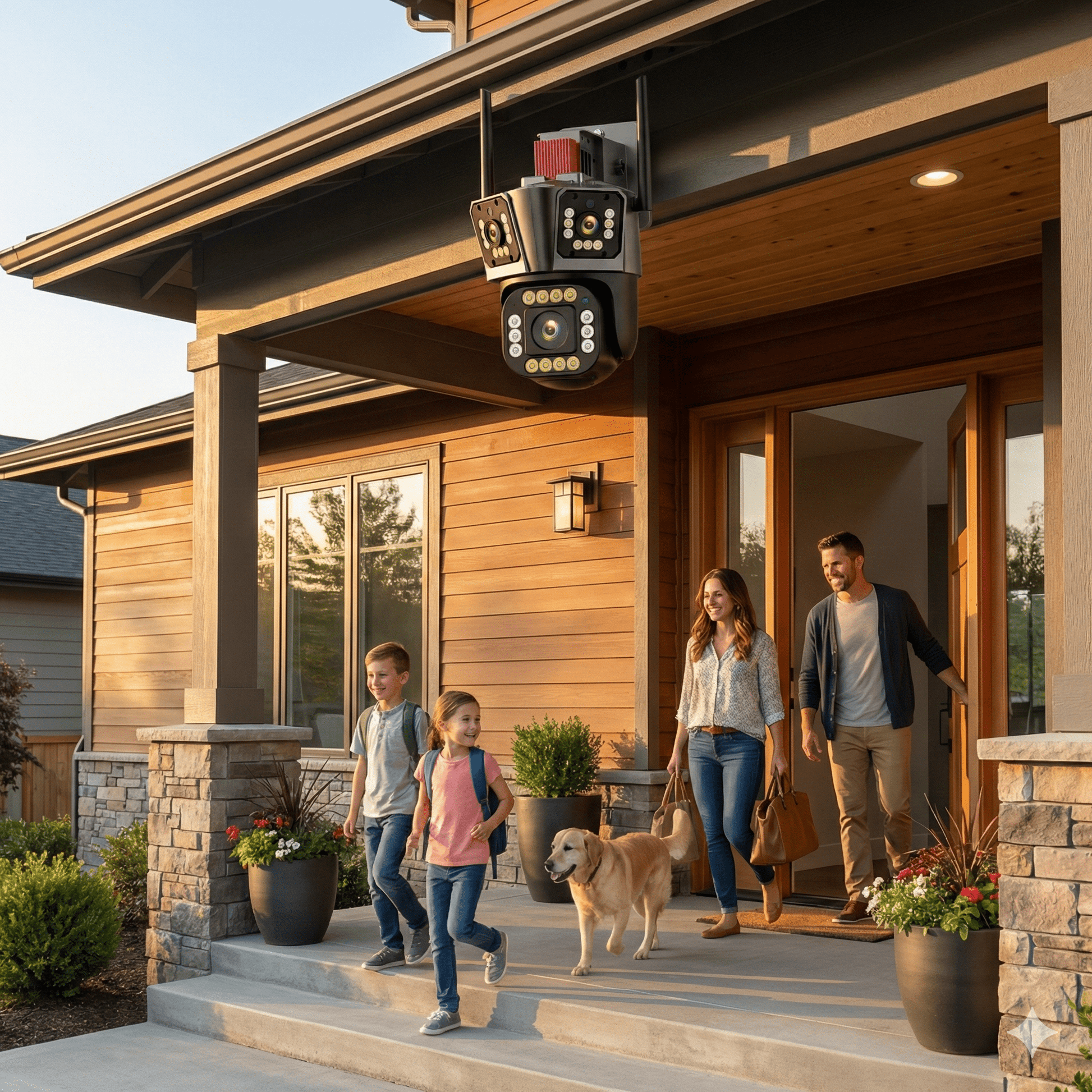 PTZ 3 - u - 1 Pametna Sigurnosna Kamera – – – slika 3