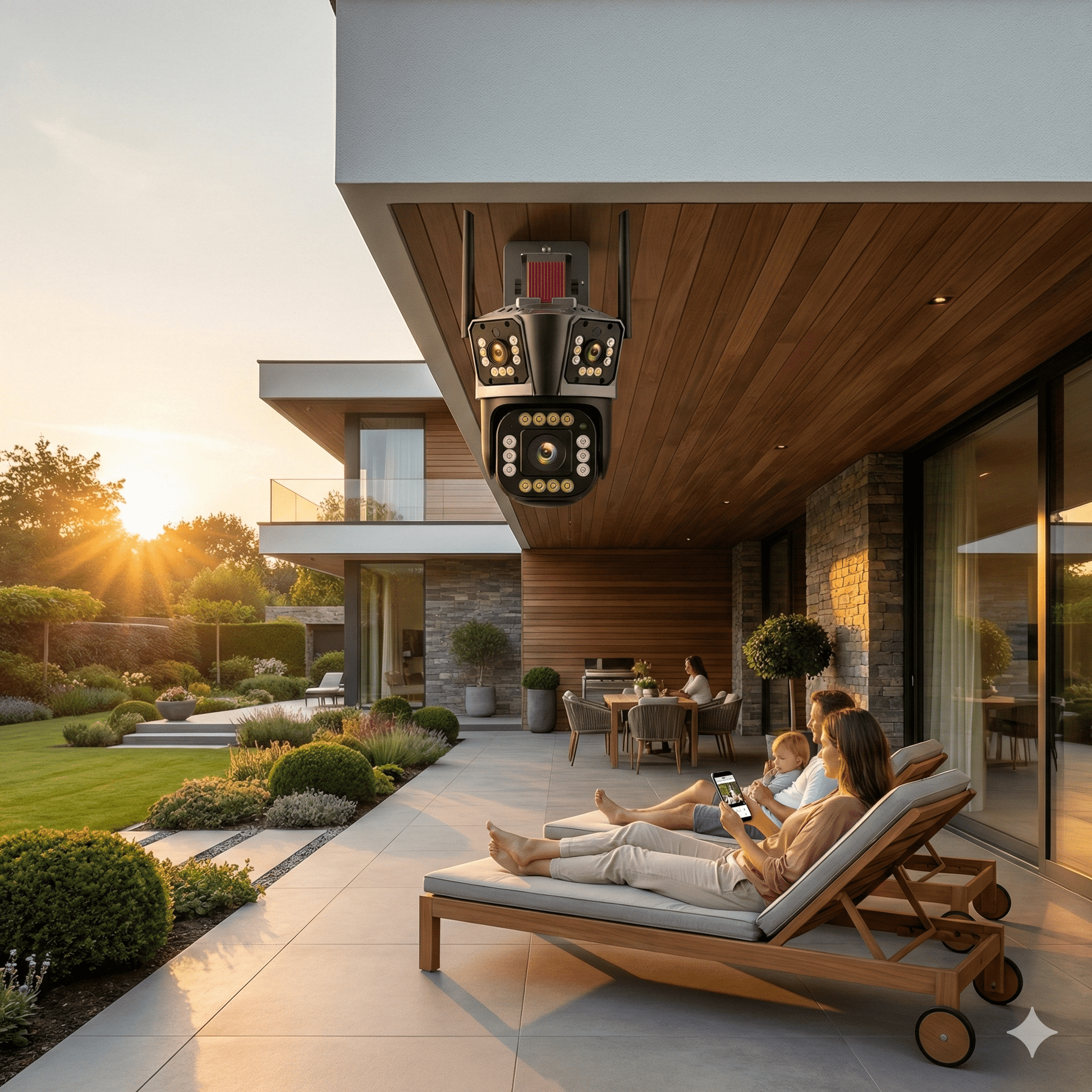 PTZ 3 - u - 1 Pametna Sigurnosna Kamera – – – slika 4