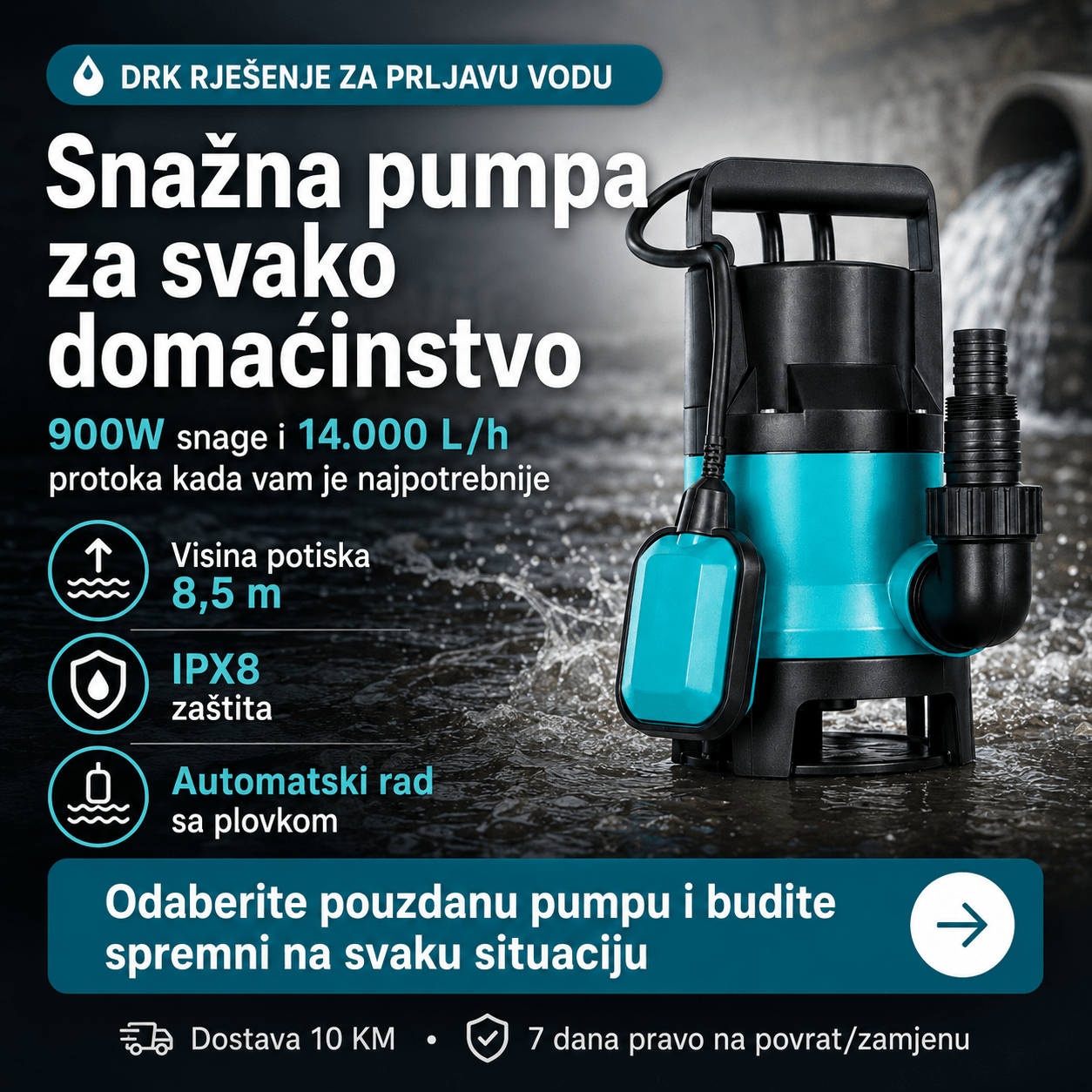 Pumpa za Prljavu Vodu – – – slika 5