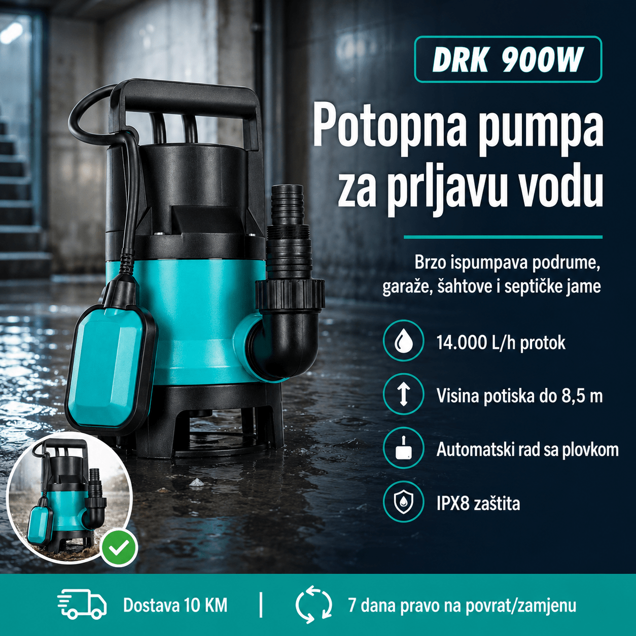 Pumpa za Prljavu Vodu – – – slika 2