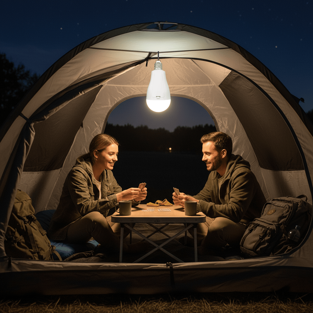 Punjiva LED Sijalica za Hitne Slučajeve – Rasvjeta – Bijela – slika 1