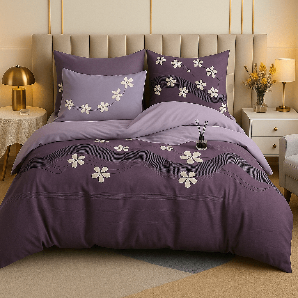 Purple Serenity Posteljina 4u1 (200 x 220 cm) - SAMO KLIKNI