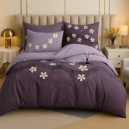 Purple Serenity Posteljina 4u1 (200 x 220 cm) - SAMO KLIKNI