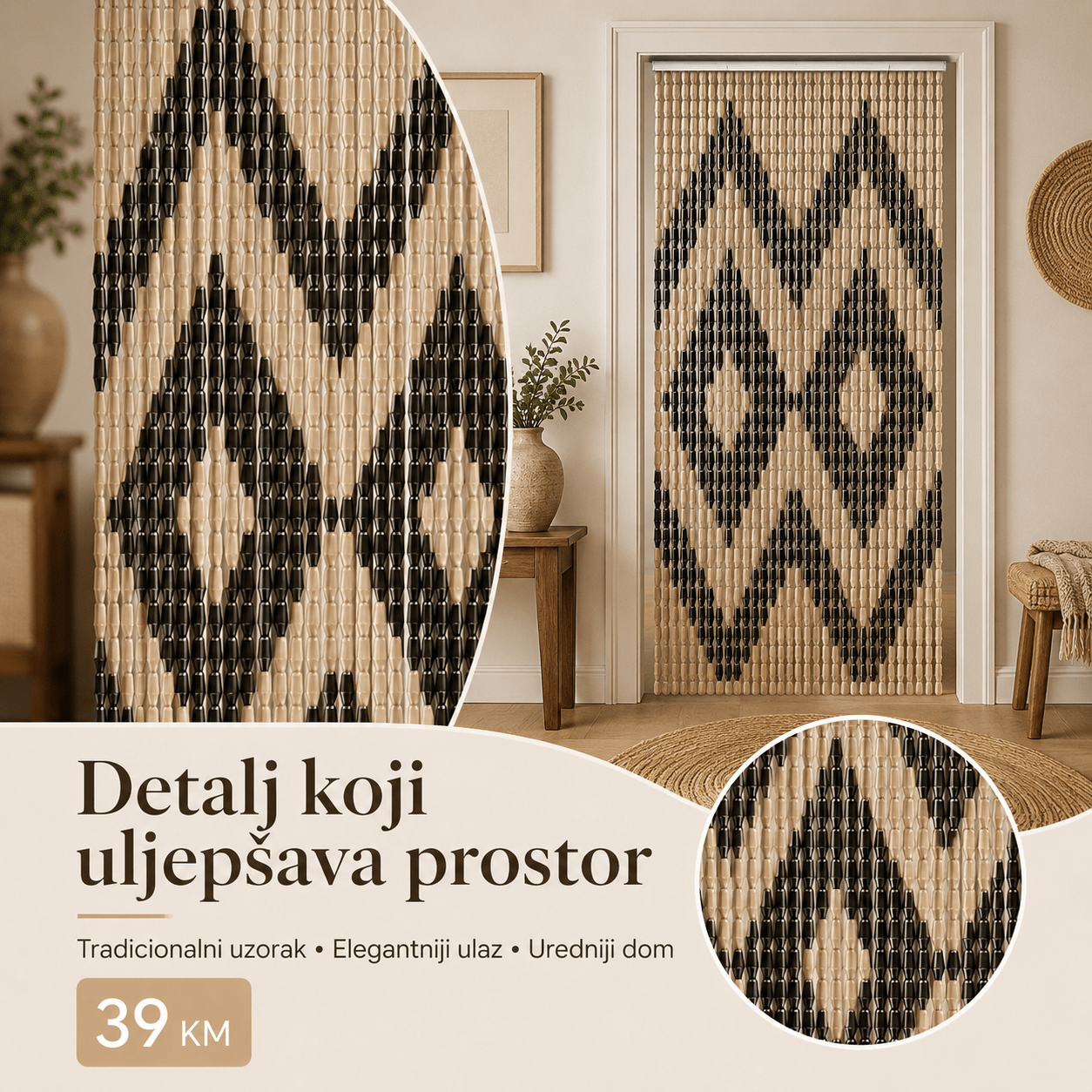 PVC Zavjesa za Vrata 110 x 200 cm – – – slika 3