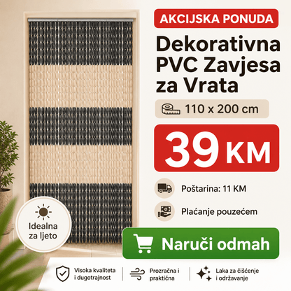 PVC Zavjesa za Vrata 110 x 200 cm – – – slika 3