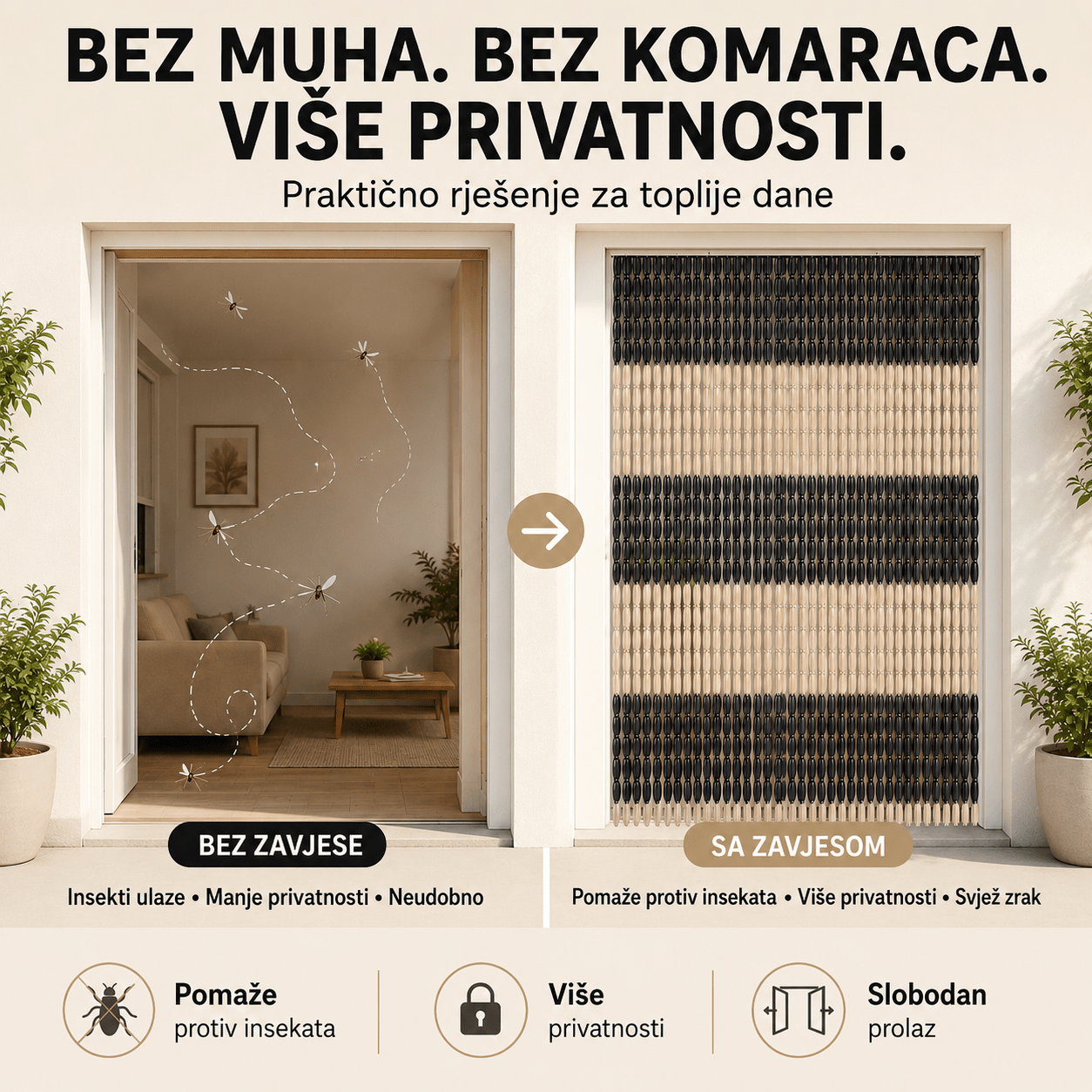 PVC Zavjesa za Vrata 110 x 200 cm – – – slika 7