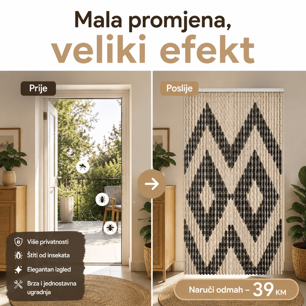 PVC Zavjesa za Vrata 110 x 200 cm – – – slika 8