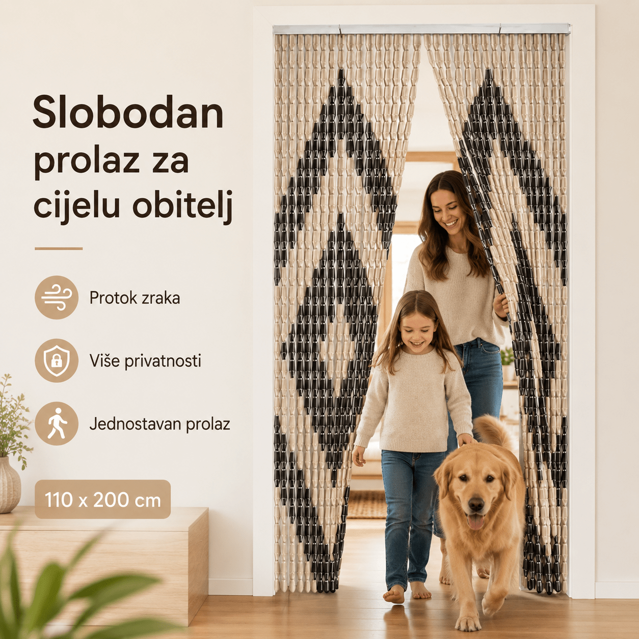 PVC Zavjesa za Vrata 110 x 200 cm – – – slika 7