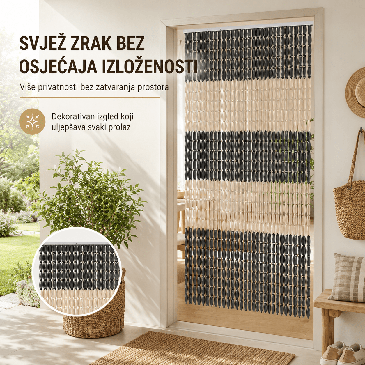PVC Zavjesa za Vrata 110 x 200 cm – – – slika 2