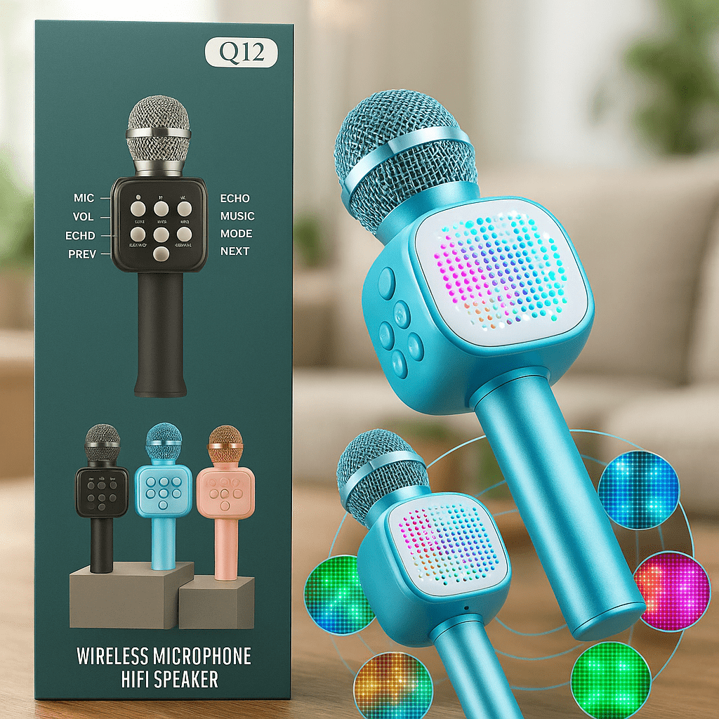 Q12 Bežični Karaoke Mikrofon – – – slika 1