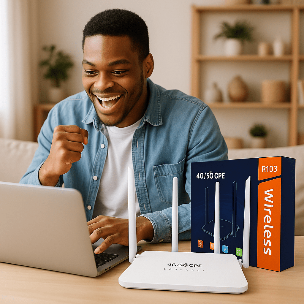 R103 - 5M 4G/5G WiFi Router - SAMO KLIKNI