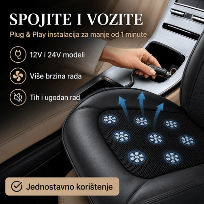 Rashladna Sjedalica sa 16 Ventilatora – – 12 Volti – slika 5