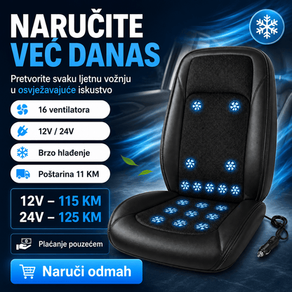 Rashladna Sjedalica sa 16 Ventilatora – – 12 Volti – slika 4