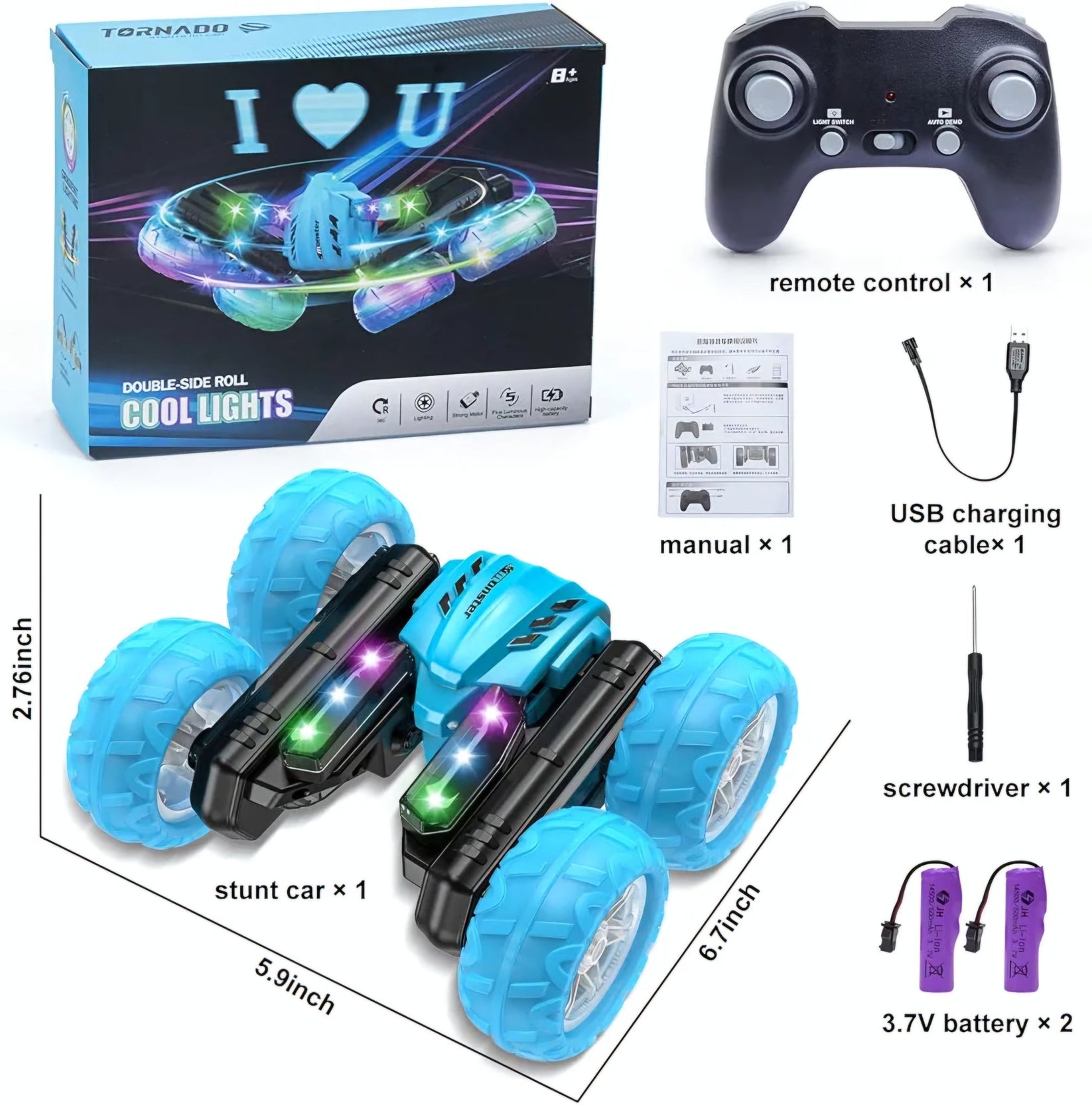 RC Auto Igračka sa Stunt Funkcijom – – – slika 3