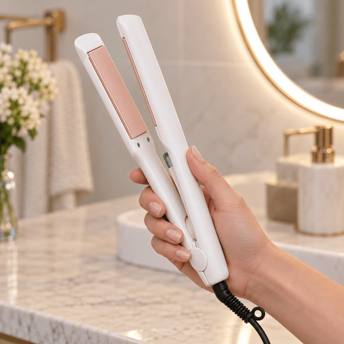 REDDEN RD2546 bijela pegla za kosu – Pegle za kosu RD2546 – – slika 3