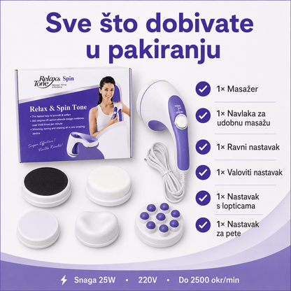Relax & Tone masažer – Zdravlje i Fitness Oprema – – slika 4