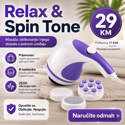 Relax & Tone masažer – Zdravlje i Fitness Oprema – – slika 1