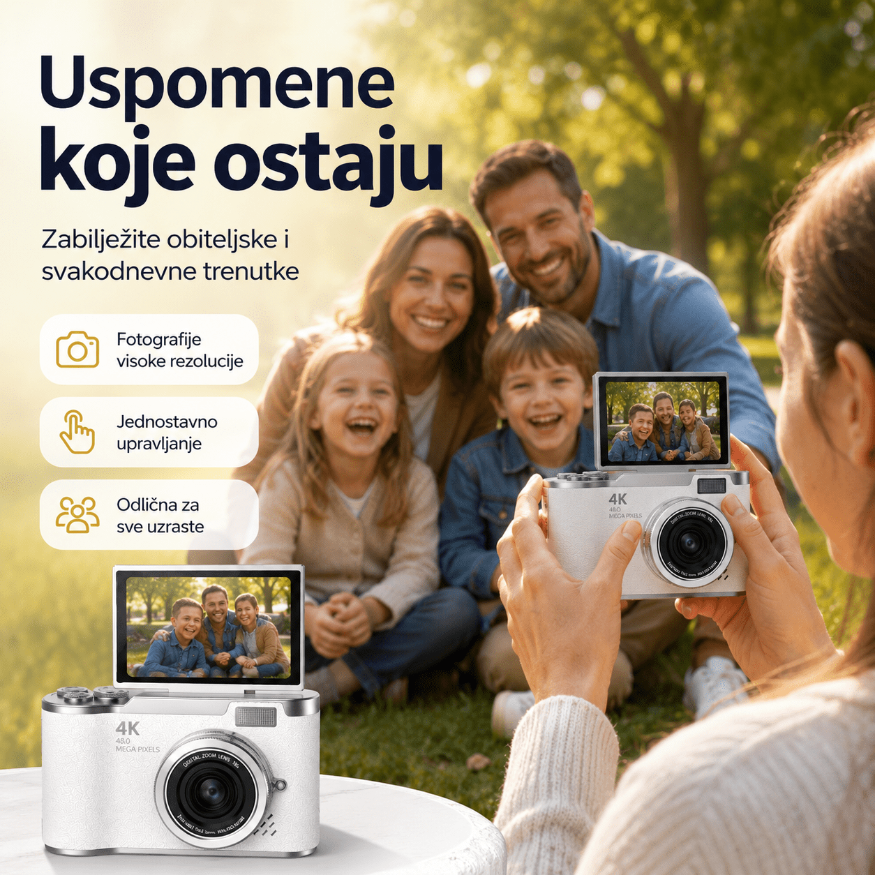 Retro 4K Digitalna Kamera – – – slika 2
